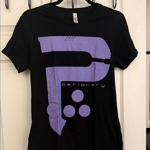 Periphery - Black T-Shirt with Purple